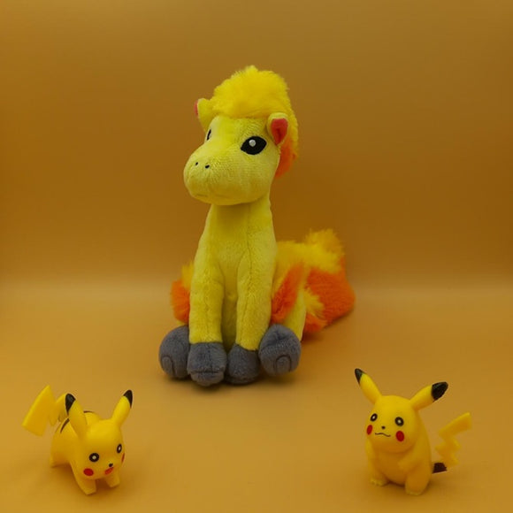 Pokemon Ponita Kuscheltier - 17 cm Plüschtier Ponyta