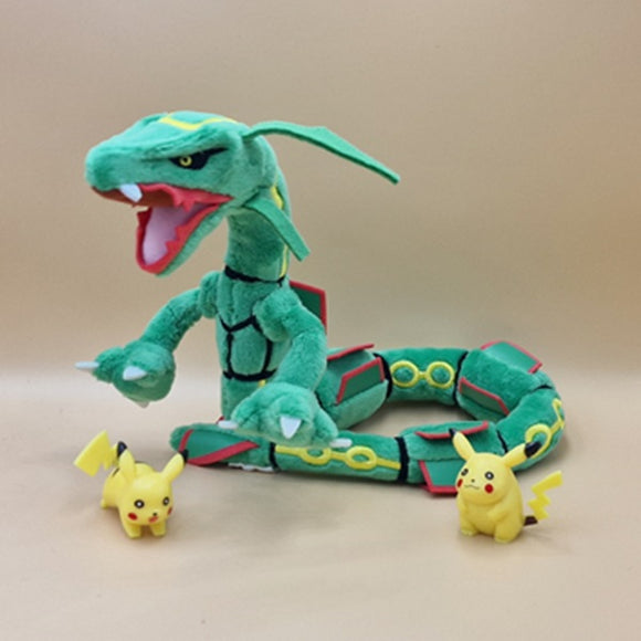 Pokemon Rayquaza Kuscheltier - 15 cm Plüschtier Rayquaza