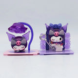 Hello Kitty Kuromi Figuren - 8 cm Statue Kuromi Dream Rose Edition-Tinisu