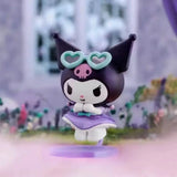 Hello Kitty Kuromi Figur - 8 cm Statue Kuromi Party Edition-Tinisu