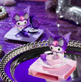 Hello Kitty Kuromi Figuren - 8 cm Statue Kuromi Dream Rose Edition-Tinisu