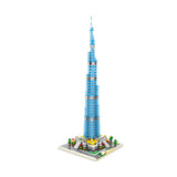 Burj Khalifa Dubai Modell LNO Micro-Bricks Bausteine - Tinisu