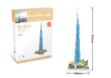 Burj Khalifa Dubai Modell LNO Micro-Bricks Bausteine - Tinisu