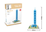 Taipei 101 Taipeh Modell LNO Micro-Bricks Bausteine - Tinisu