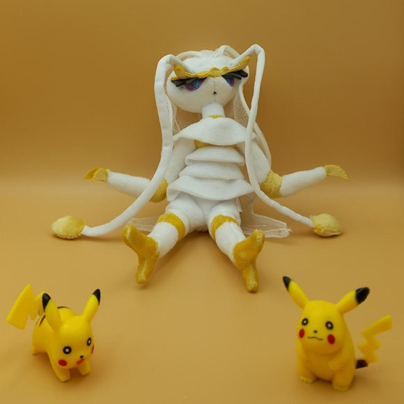 Pokemon Schabelle Kuscheltier - 15 cm Plüschtier Pheromosa