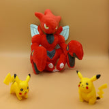 Pokemon Scherox Kuscheltier - 17 cm Plüschtier Scizor