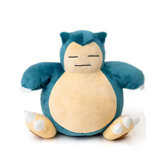 Relaxo Pokemon Kuscheltier - 25 cm Plüschtier weiches Stofftier Snorlax
