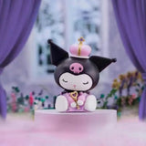 Hello Kitty Kuromi Figur - 8 cm Statue Kuromi Party Edition-Tinisu