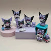 Hello Kitty Kuromi Figuren - 8 cm Statue Kuromi Glückliche Weissagung Edition-Tinisu