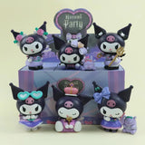 Hello Kitty Kuromi Figur - 8 cm Statue Kuromi Party Edition-Tinisu