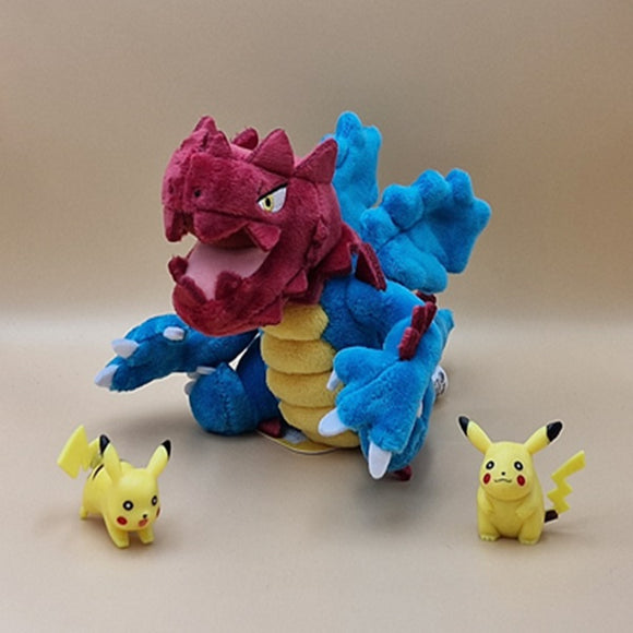 Pokemon Shardrago Kuscheltier - 16 cm Plüschtier Druddigon