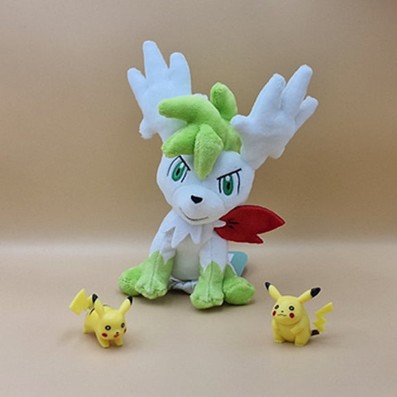 Pokemon Shaymin Zenitform Kuscheltier - 17 cm Plüschtier