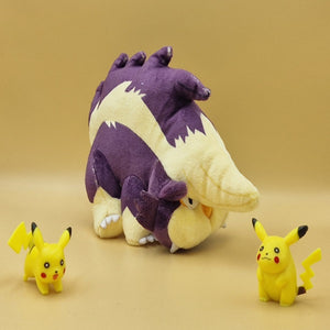 Pokemon Skuntank Kuscheltier - 19 cm Plüschtier Skuntank