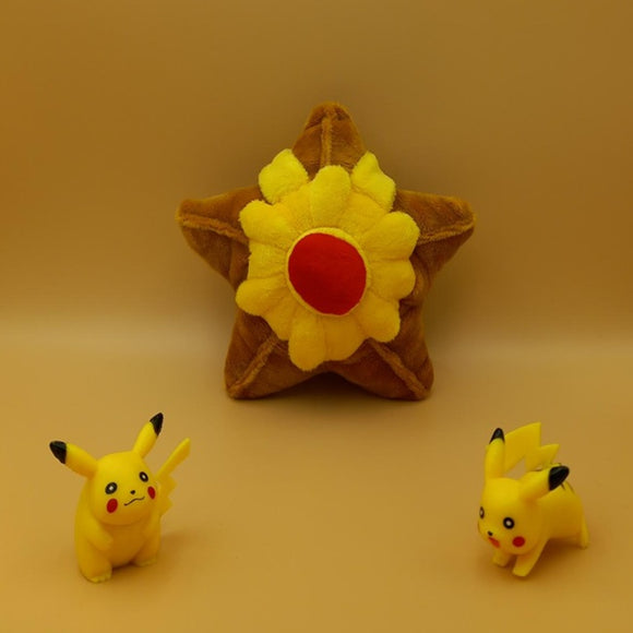 Pokemon Sterndu Kuscheltier - 14 cm Plüschtier Staryu