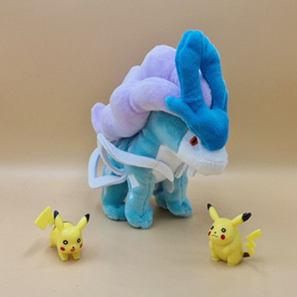 Pokemon Suicune Kuscheltier - 16 cm Plüschtier Suicune