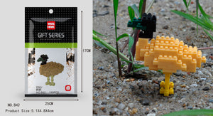 Emu Figur Bausteine Modell LNO Micro-Bricks - Tinisu