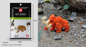 Mammut Figur Bausteine Modell LNO Micro-Bricks