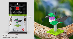 Kolibri Figur Bausteine Modell LNO Micro-Bricks