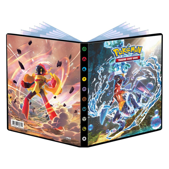 Pokemon 80 Karten Album Karmesin & Purpur TCG Ordner Knakrack