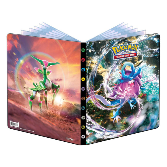 Pokemon 252 Karten Album Karmesin & Purpur Stellarkrone TCG Ordner Suicune & Viridium