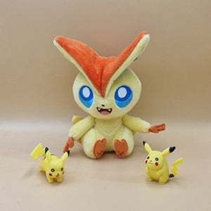 Pokemon Victini Kuscheltier - 15 cm Plüschtier Victini