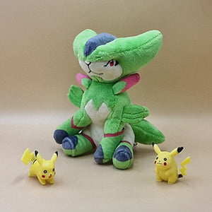 Pokemon Viridium Kuscheltier - 13 cm Plüschtier Virizion