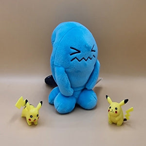 Pokemon Woingenau Kuscheltier - 13 cm Plüschtier Wobbuffet