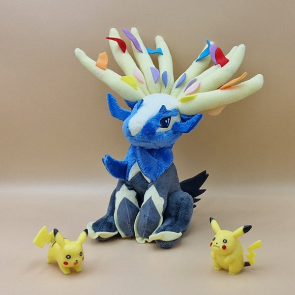 Pokemon Xerneas Kuscheltier - 17 cm Plüschtier Xerneas