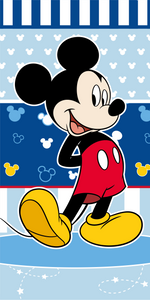 Micky Maus Handtuch Strand Mickey Mouse Badetuch 70x140cm