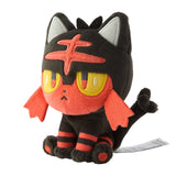 Pokemon Flamiau Kuscheltier - 12 cm Plüschtier Litten