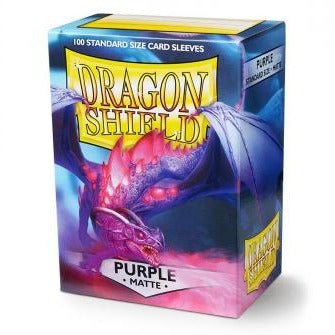 Dragon Shield Kartenhüllen 63 x 88mm Matte Sleeves Purple (100) - Tinisu