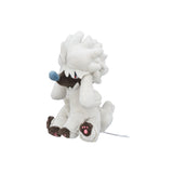 Pokemon Coiffwaff (Zottelform) Kuscheltier - 16,5 cm Plüschtier Furfrou (Natural Form)
