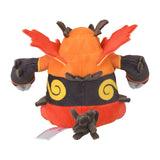 Pokemon Flambirex Kuscheltier - 17 cm Plüschtier Emboar