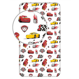 Cars McQueen Spannbettlaken - 90x200 cm Bettbezug Einzelbett Matratzenbezug