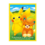 Pokemon Karten Hüllen Premium 64x Pamo Pikachu Sleeves TCG