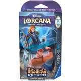 Lorcana Ursulas Rückkehr - Starter Deck Saphir und Stahl (Englisch)