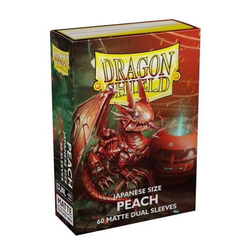 Dragon Shield Kartenhüllen Japanese Art Sleeves Matte Dual - Peach (60)