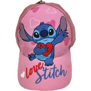 Lilo & Stitch Cap Kinder Kappe Love Schirmmütze Baseball-Cap