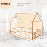 Hausbett Montessori für Kinder und Kleinkinder ab 1 Jahr