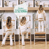 Holz Lernleiter Montessori: Hocker für Kinder