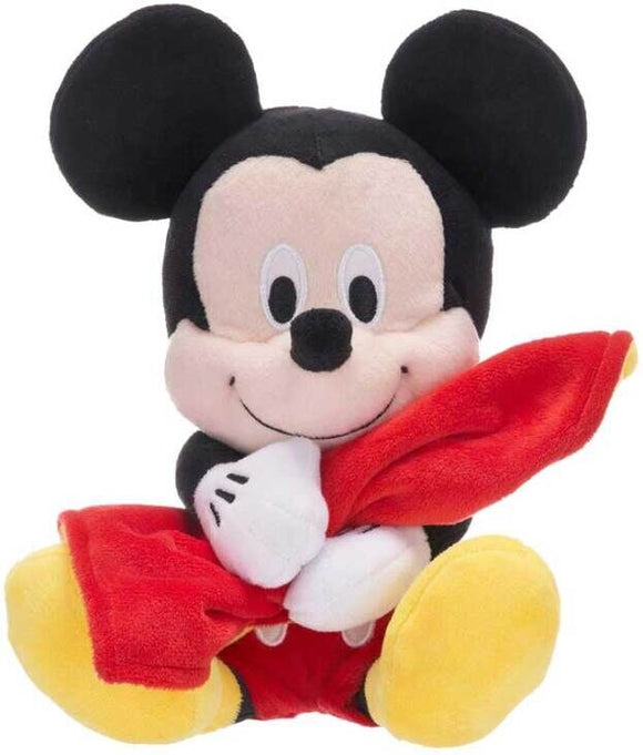 Micky Maus Kuscheltier mit Decke - 22 cm Plüschtier Disney Stofftier