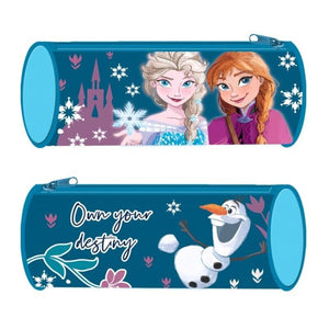 Frozen Disney Etui für die Schule Federtasche Rund Stifteetui Kinder Tasche