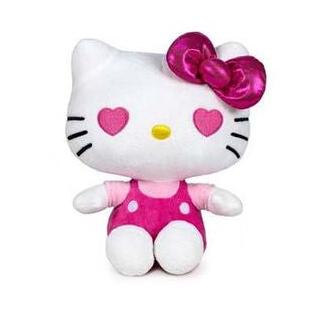 Hello Kitty Stofftier - 16 cm Kuscheltier Glitzer Jubiläum Plüschtier