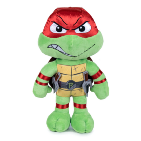 Teenage Mutant Ninja Turtles Raphael Kuscheltier - 22 cm Plüschtier TMNT Stofftier