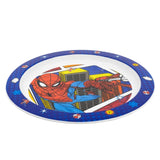 Spiderman Plastik-Teller Kunststoffset für Kinder - Mikrowelle geeignet