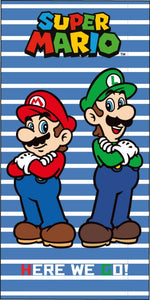 Super Mario Handtuch Strand Luigi Badetuch 70x140cm