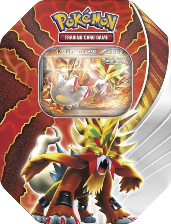 Pokemon Karten TCG Tin Box: Keilflamme (deutsch)