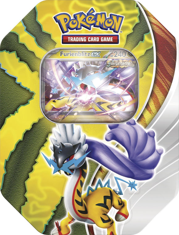 Pokemon Karten TCG Tin Box: Furienblitz (deutsch)