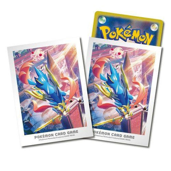 Pokemon Karten Hüllen Premium 64x Zacian Sleeves TCG