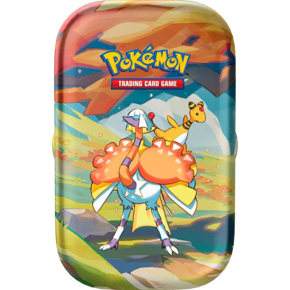 Farbenfrohes Paldea Psiopatra & Ampharos Mini Tin (deutsch) Pokemon TCG
